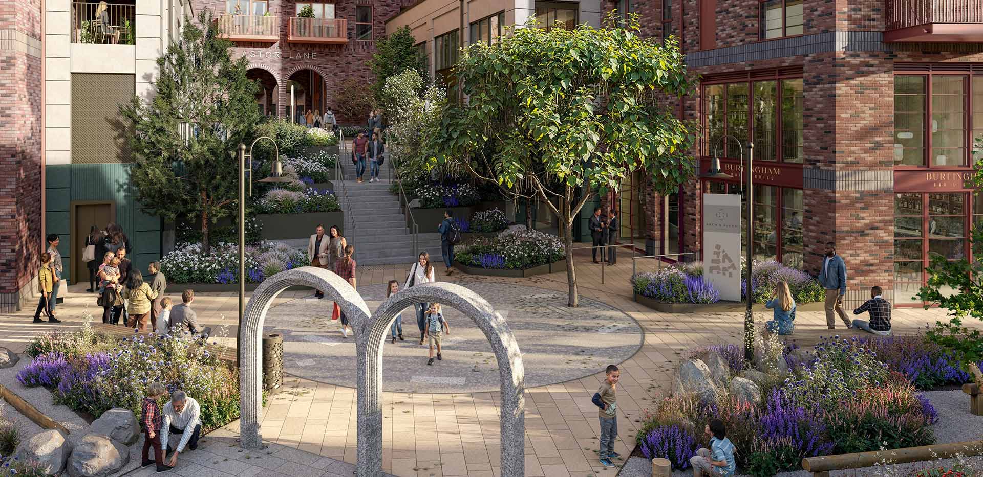 Arch & Bloom development exterior