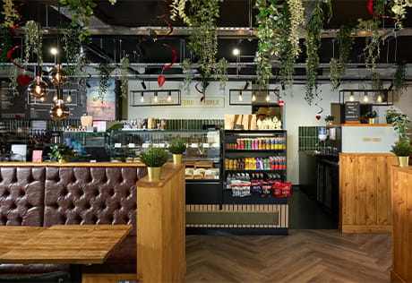 Bankside Gardens Esquires Coffee Interior