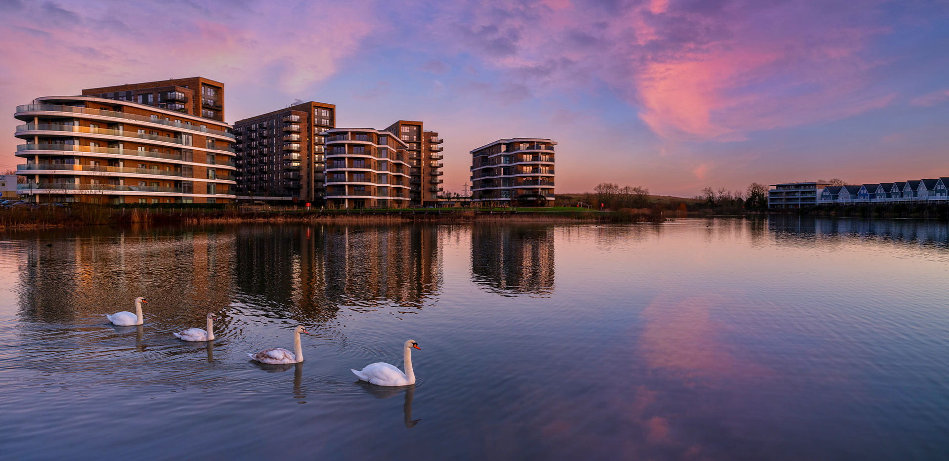 An exterior image of Bankside Gardens