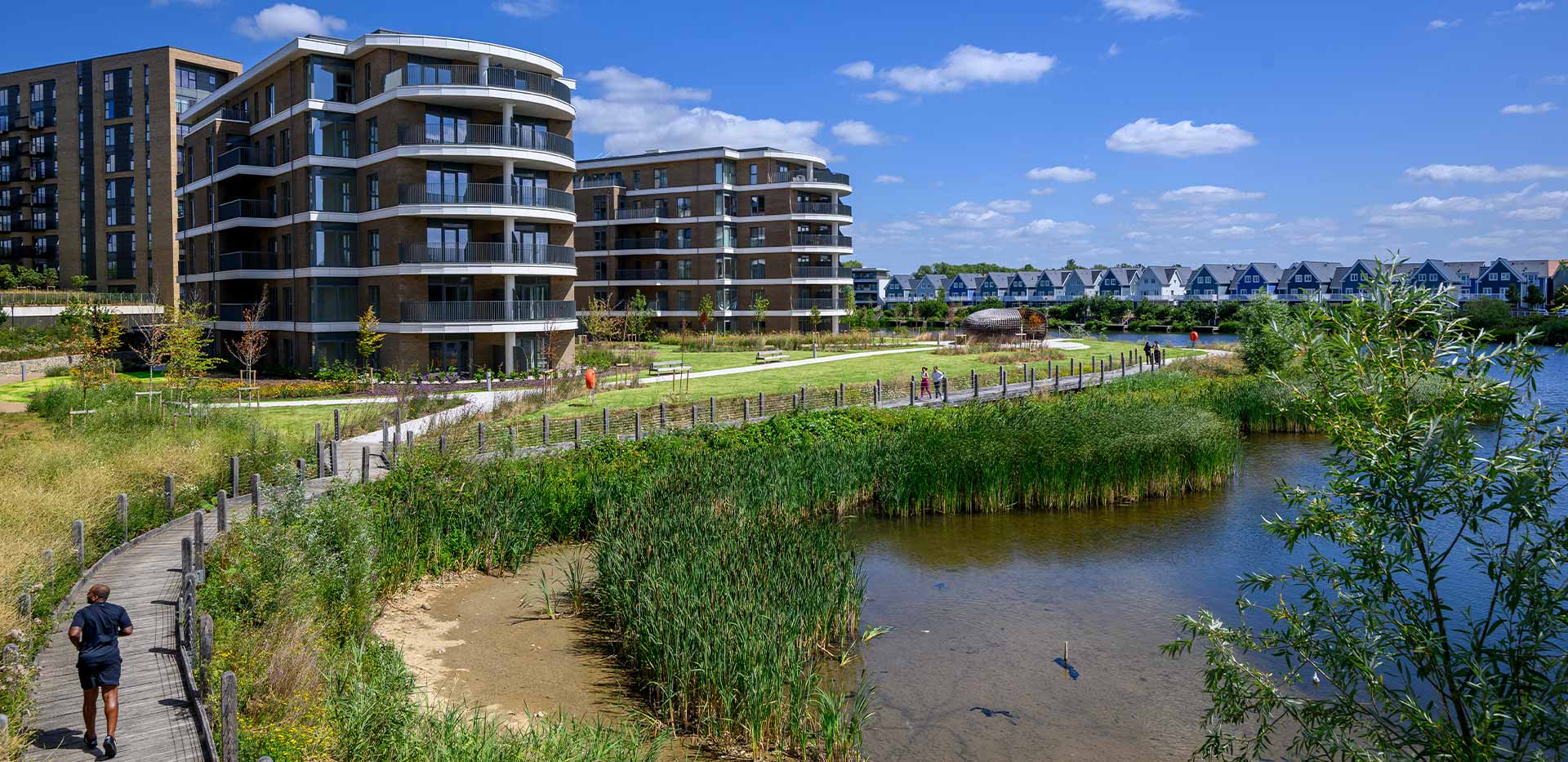 An exterior image of Bankside Gardens