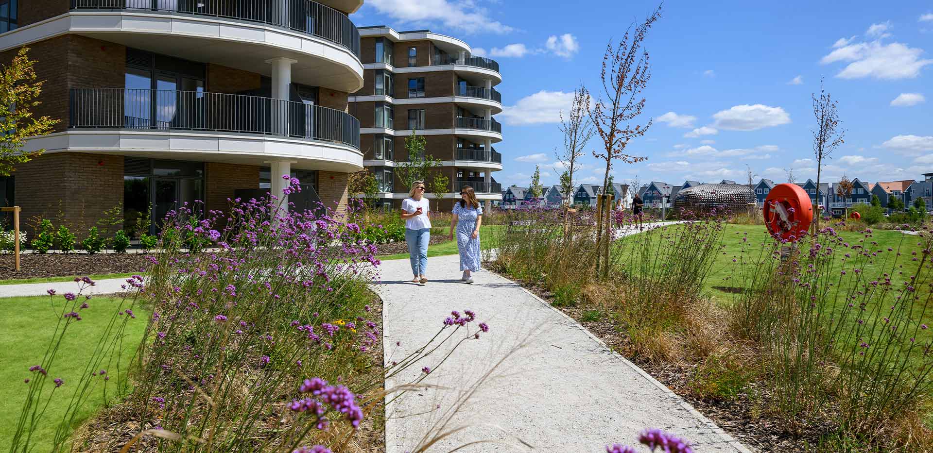 An exterior image of Bankside Gardens