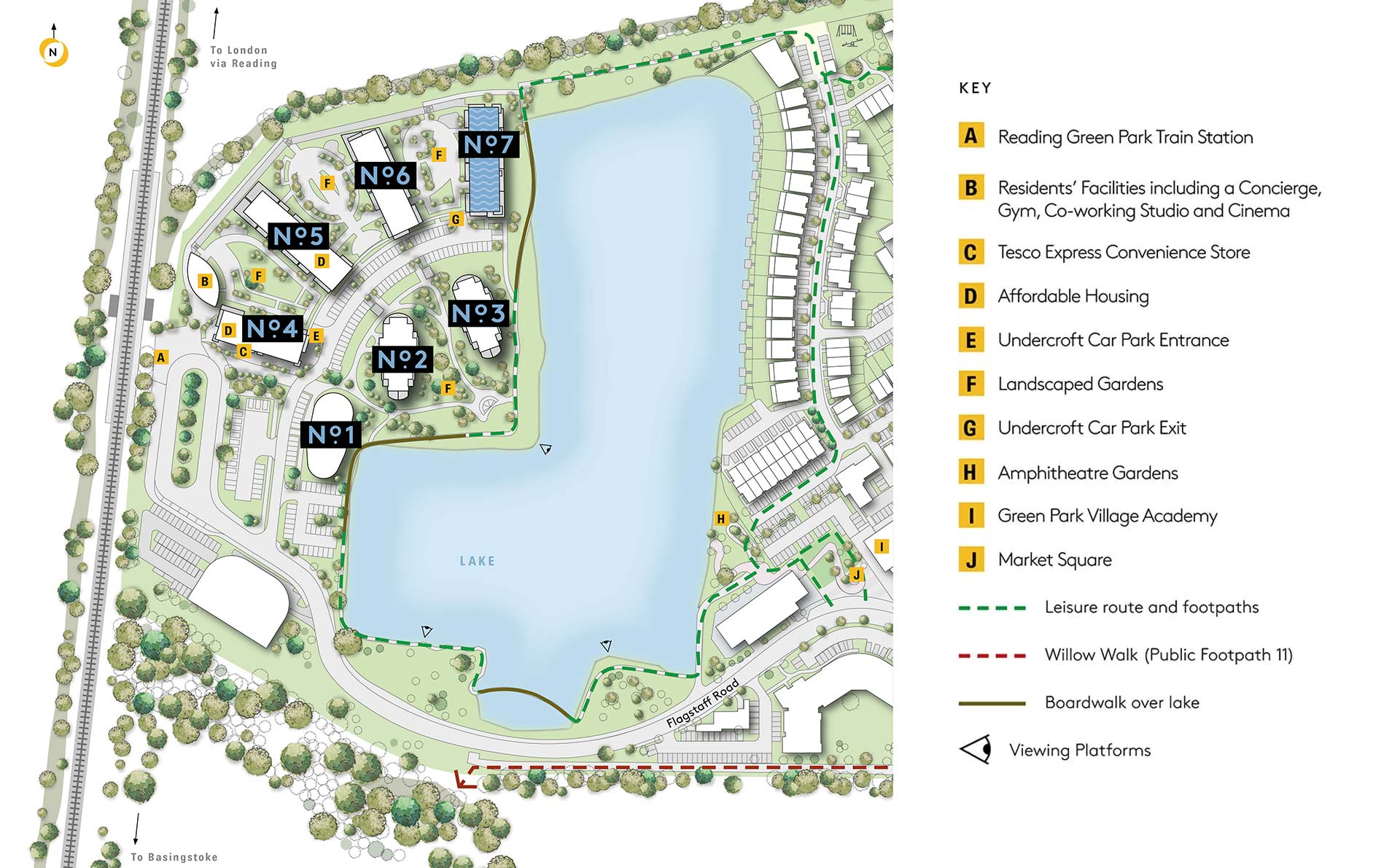 Bankside Gardens Site Plan