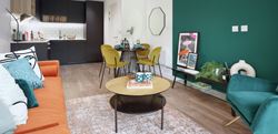 St George, Beaufort Park, Finlay House, Interiors, Living / Dining / Kitchen
