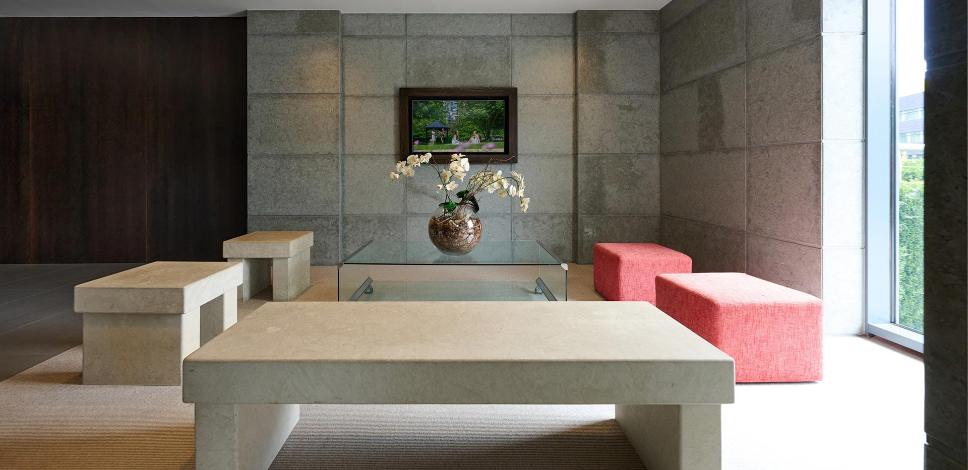 Beaufort Park Claremont House lobby