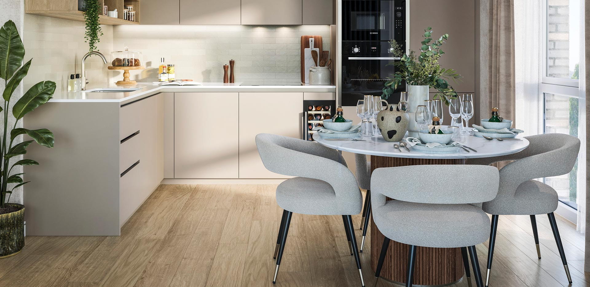 Beaufort Park - The Pecan Palette Home - Kitchen