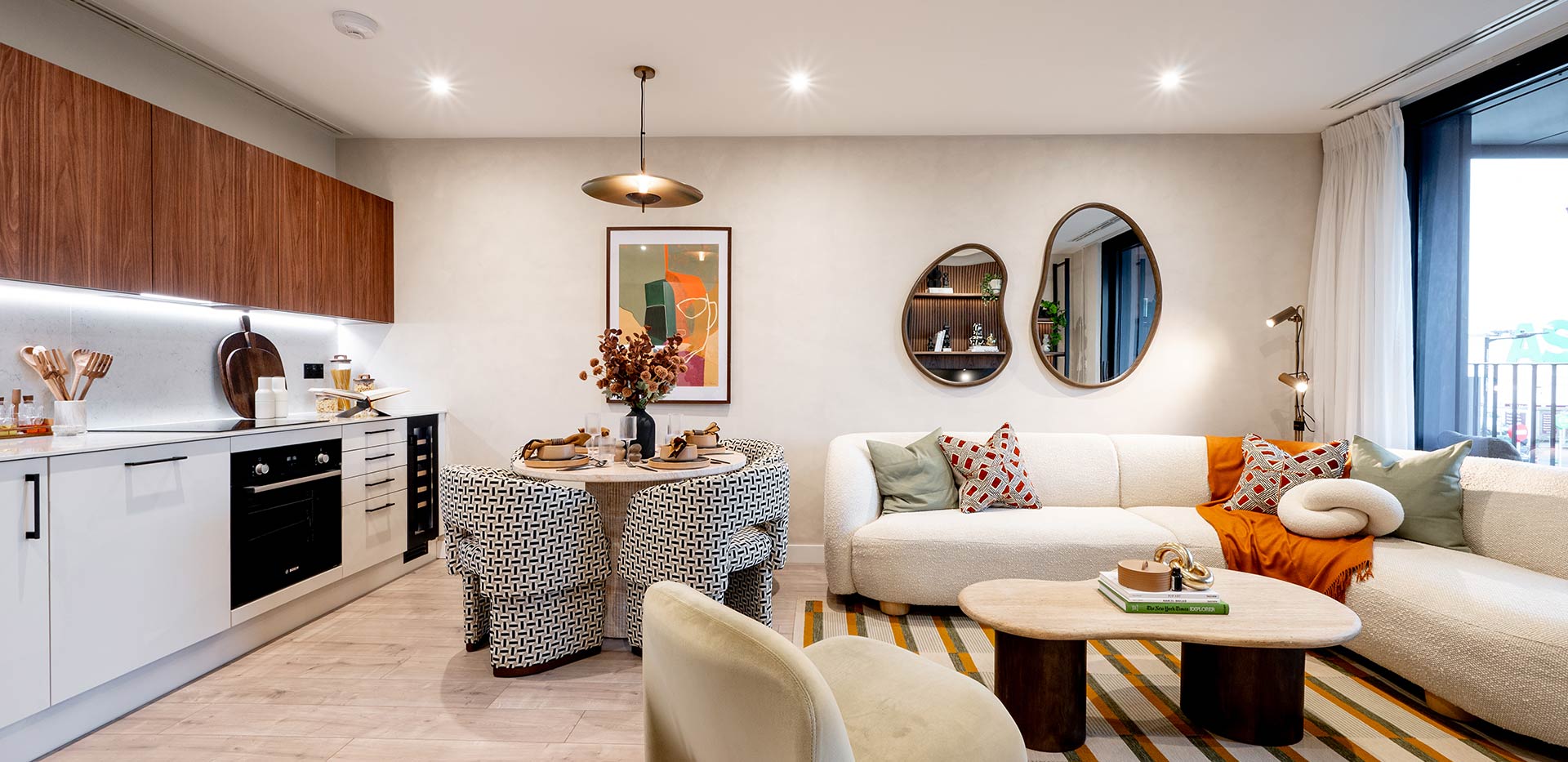 Bermondsey Place Art House showhome living area