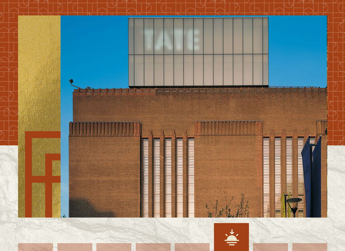 An exterior image of the Tate Modern