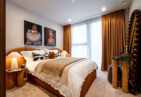 An interior Bedroom image from Bermondsey Place