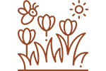 An icon for gardens