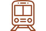 An icon of a train