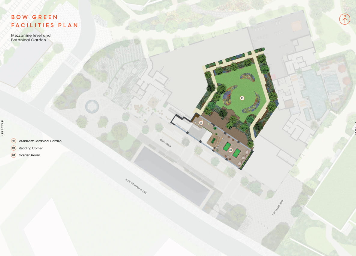 Bow Green Facilities Site Plan