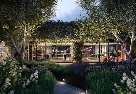Image of the garden room at Bow Green