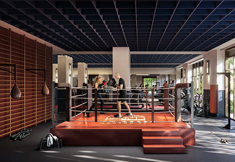 Image of the gym at Bow Green