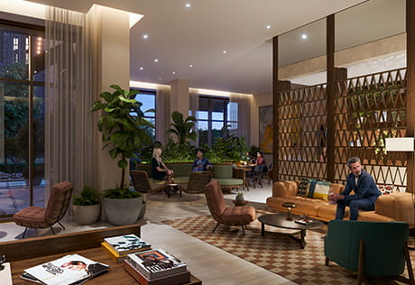Image of the residents lounge at Bow Green