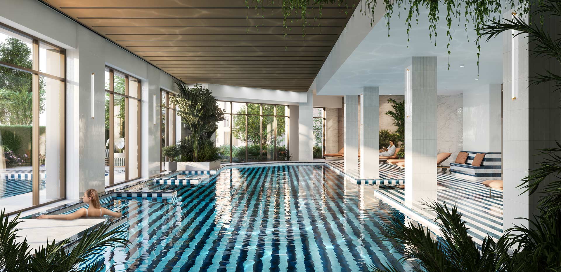 Bow Green residents' indoor pool