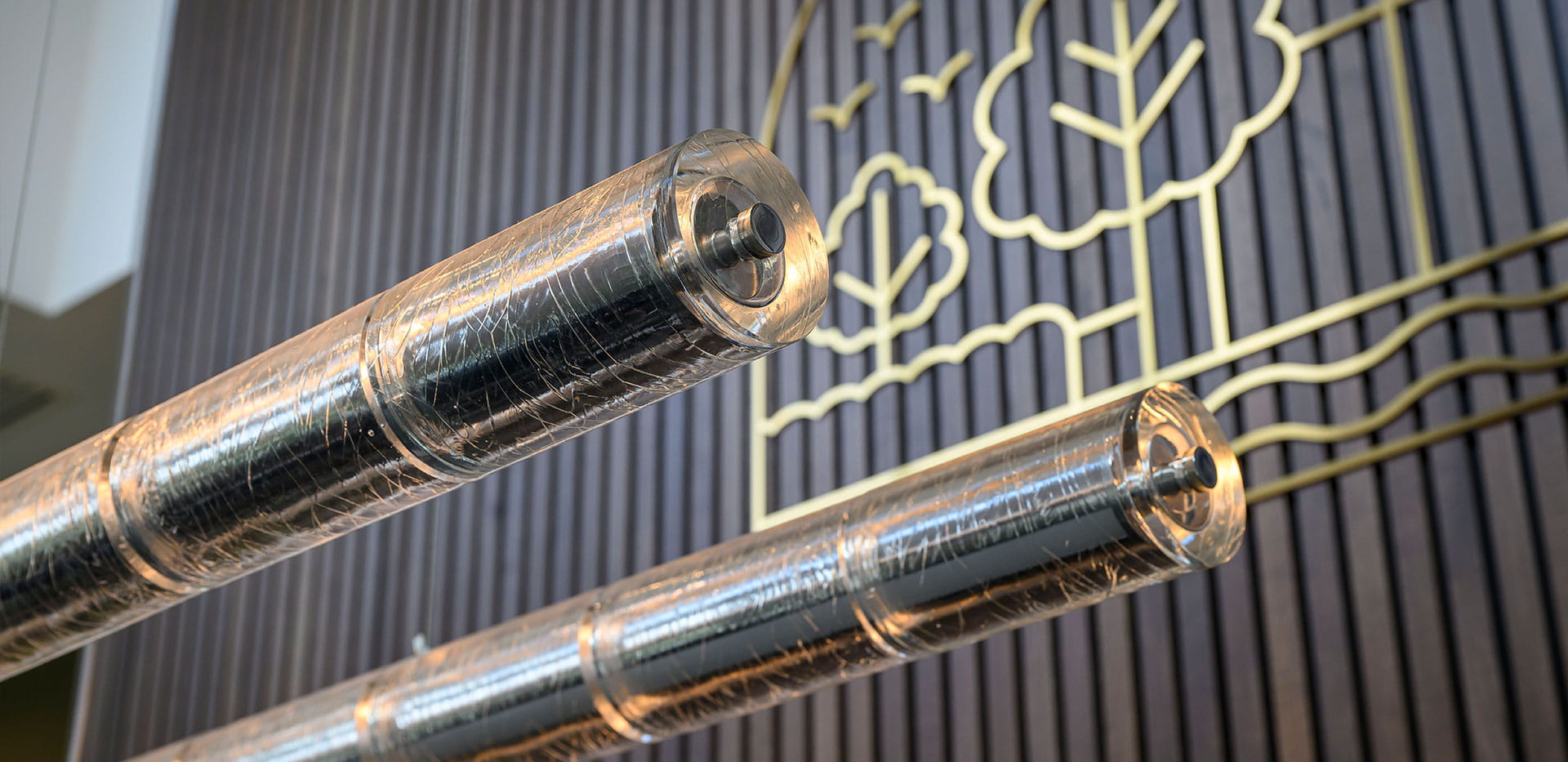 An image of the lights at the concierge 