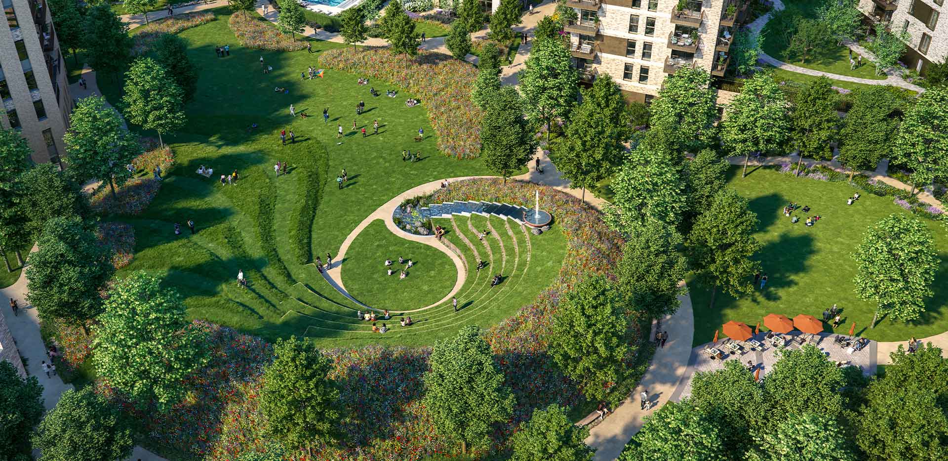 External CGI of Bow Green