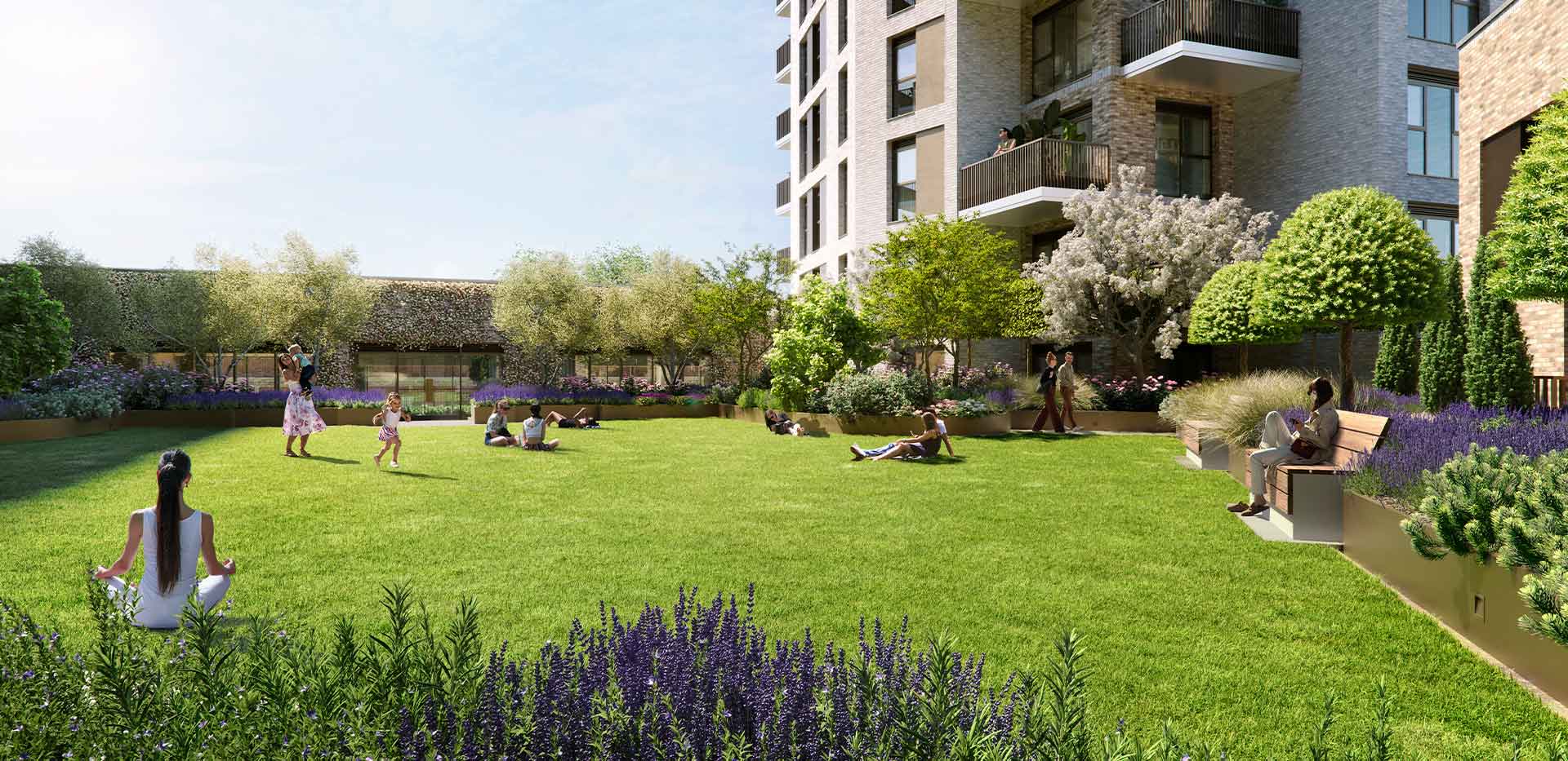 External CGI of Bow Green