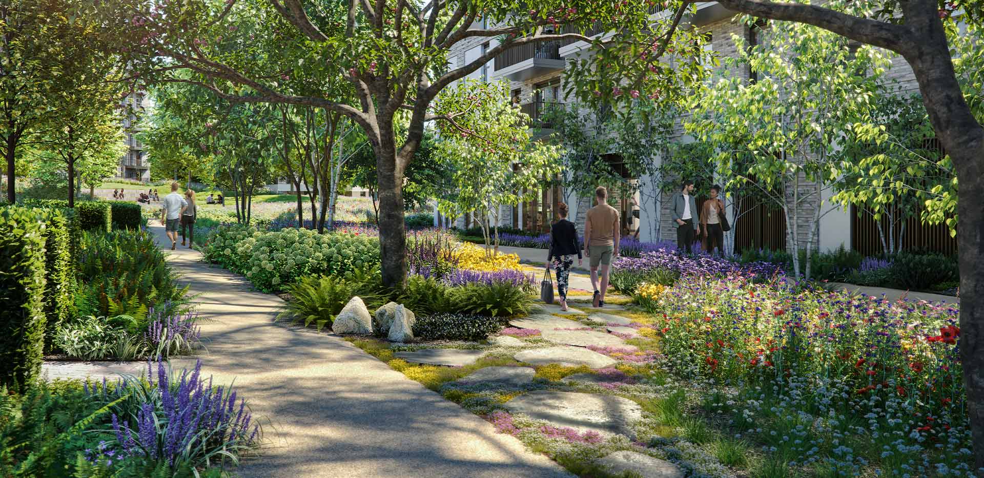 External CGI of Bow Green