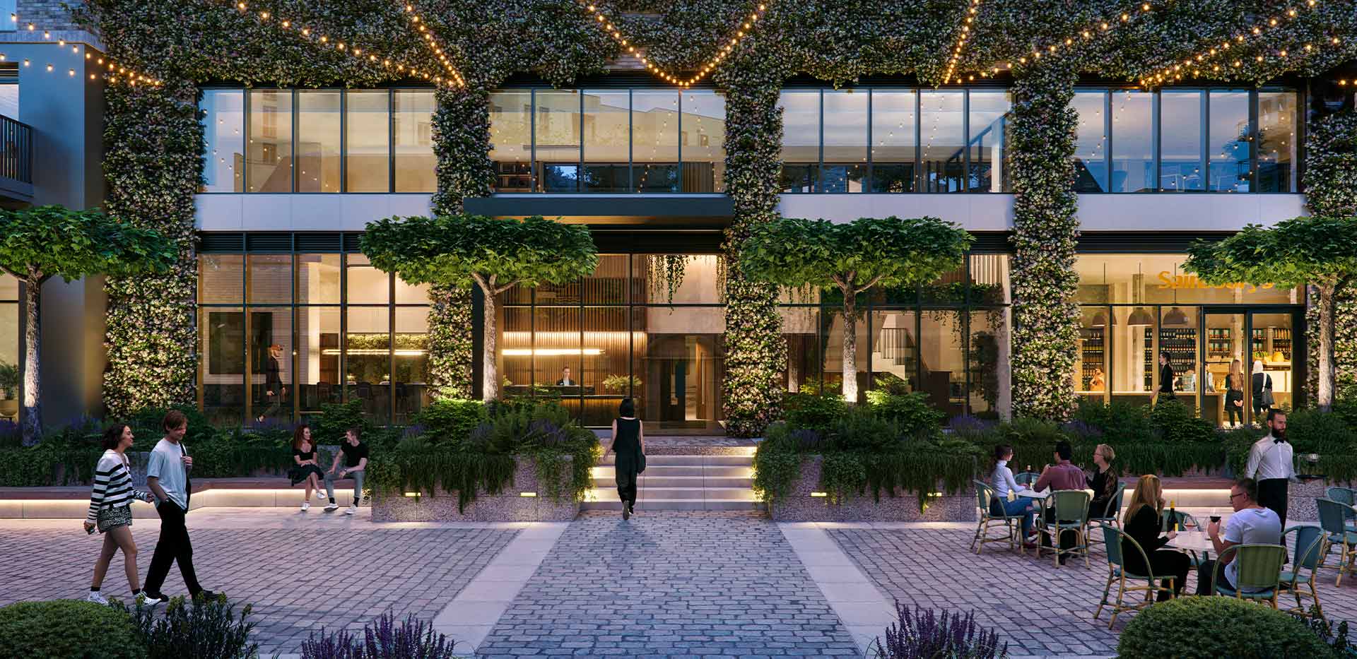 External CGI of Bow Green