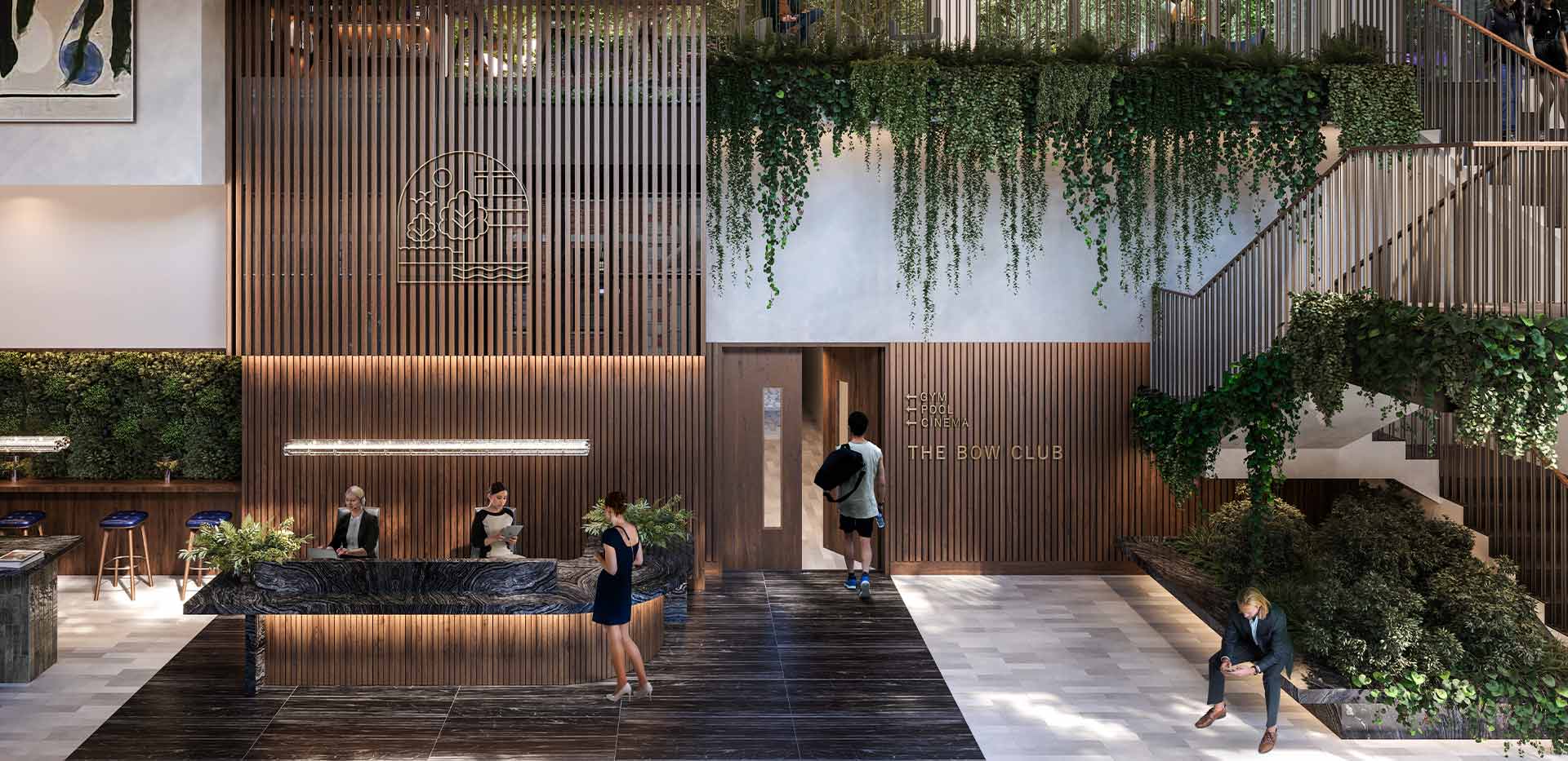 Bow Green, Interior, Concierge