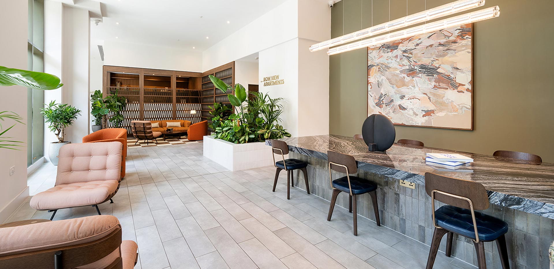 Bow Green, resident facilities, Concierge seating