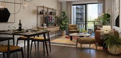 Broadway East, Interior, Living / Dining