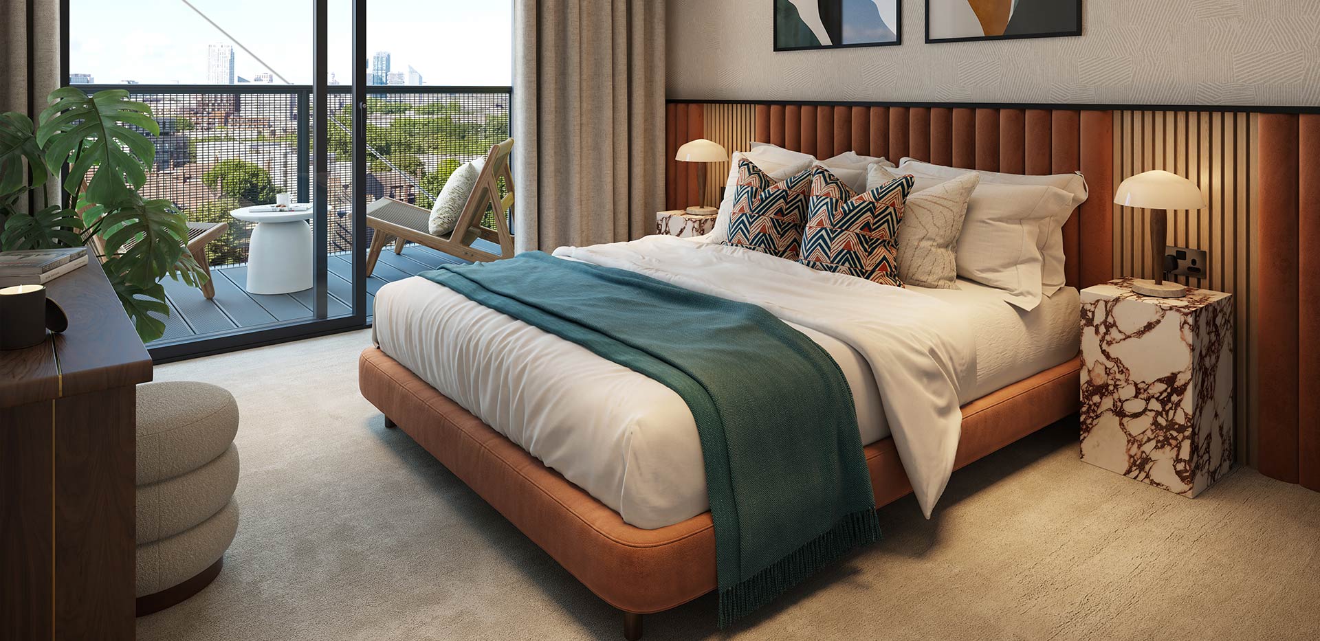 Broadway East, Interior, Premium Bedroom