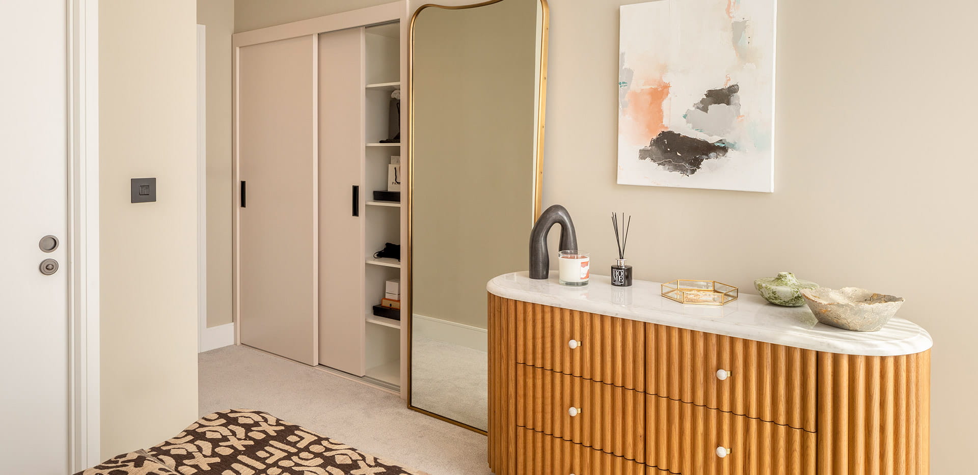 An image of a bedroom within a Regent's View showhome