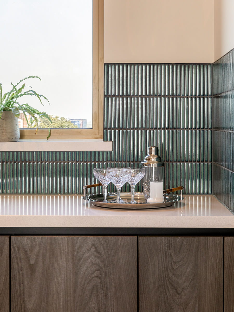 An image of a kitchen within a Regent's View showhome