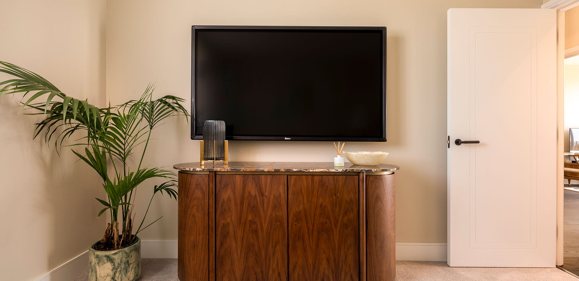 An image of a living room within a Regent's View showhome