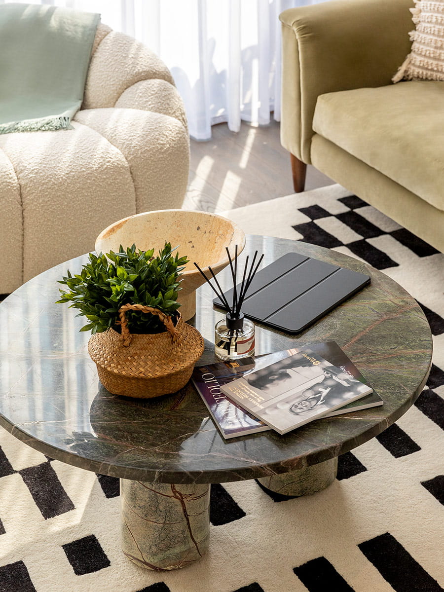 An image of a living room within a Regent's View showhome
