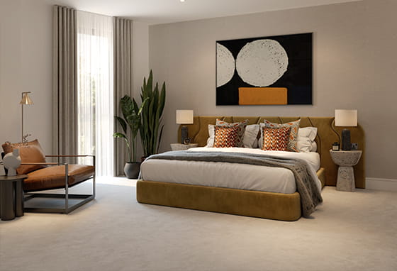 Broadway East, Interior, Bedroom