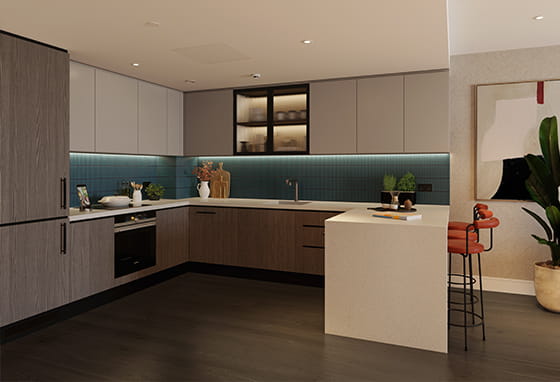 Broadway East, Interior, Vitality, Kitchen