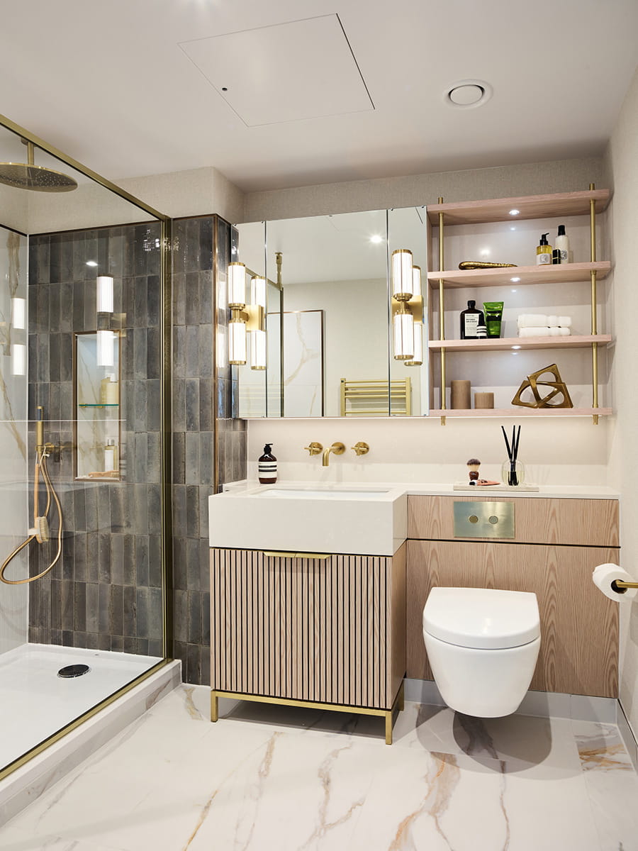 The Classic Collection spacious bathroom