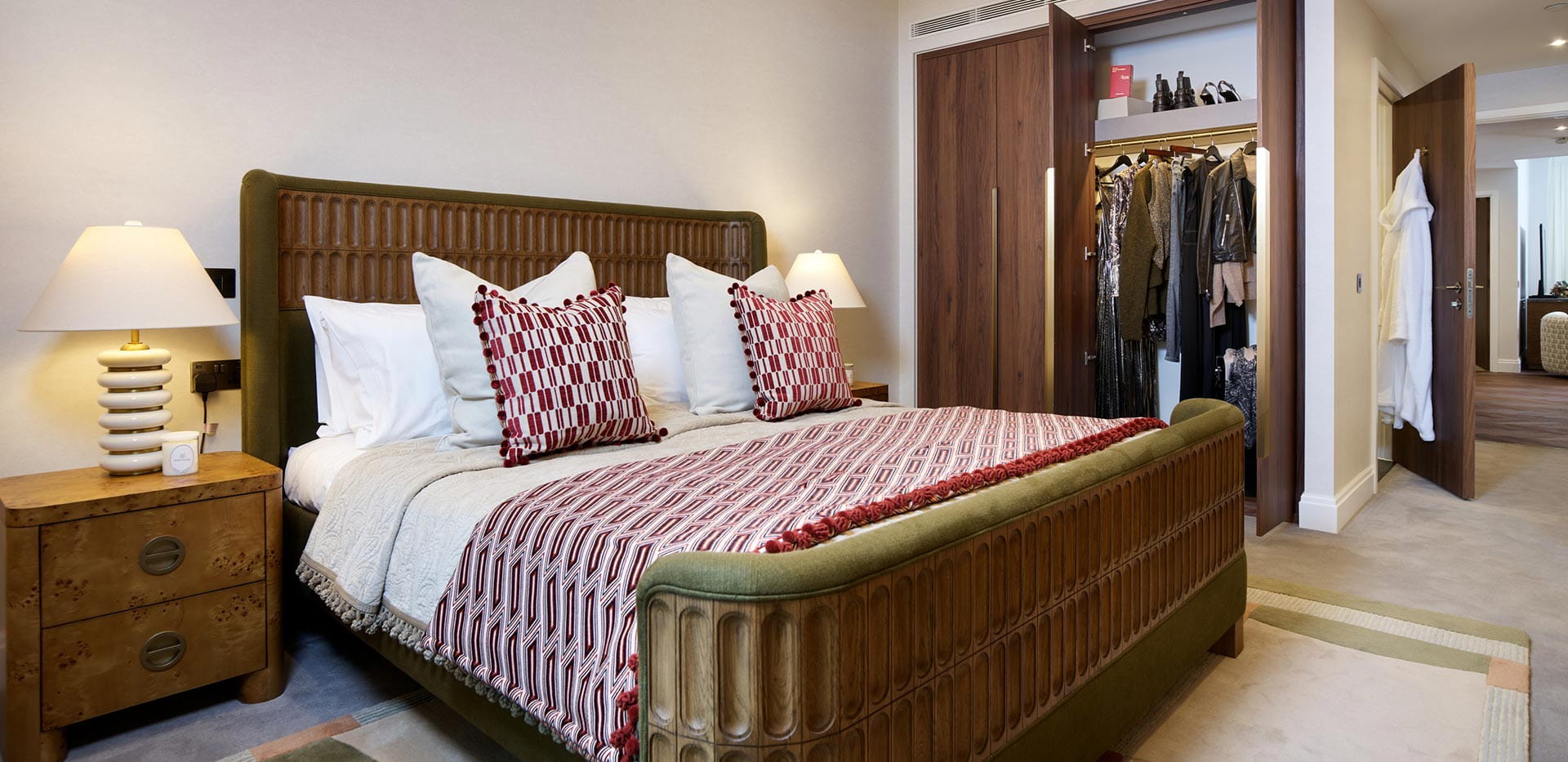 Camden Goods Yard spacious bedroom