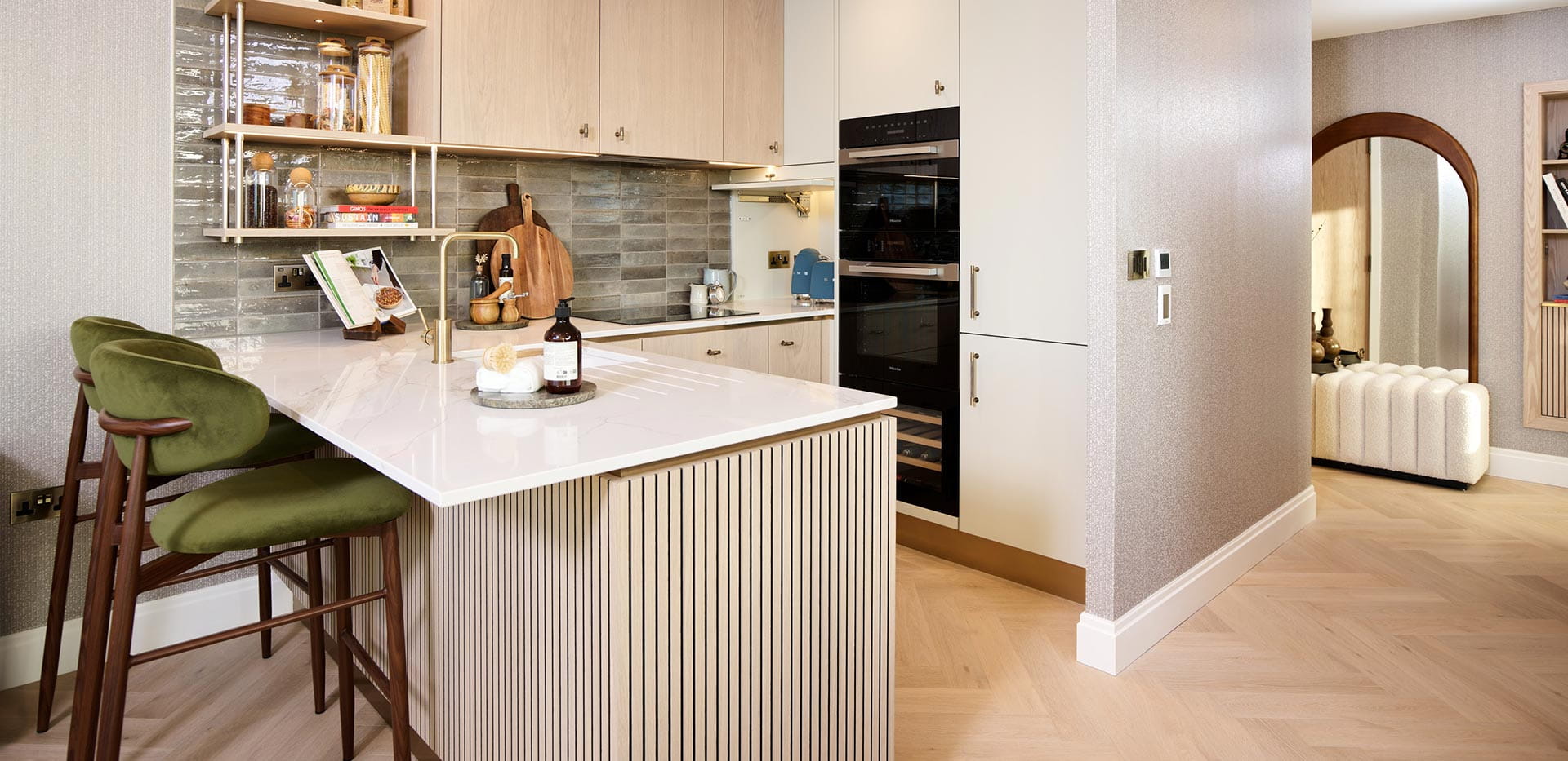 Camden Goods Yard spacious kitchen