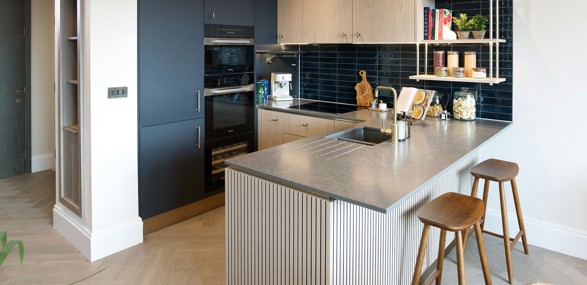 Camden Goods Yard spacious kitchen