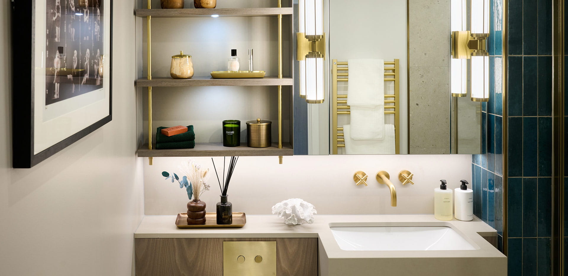 An image of the bathroom within a showhome of The Signature Collection