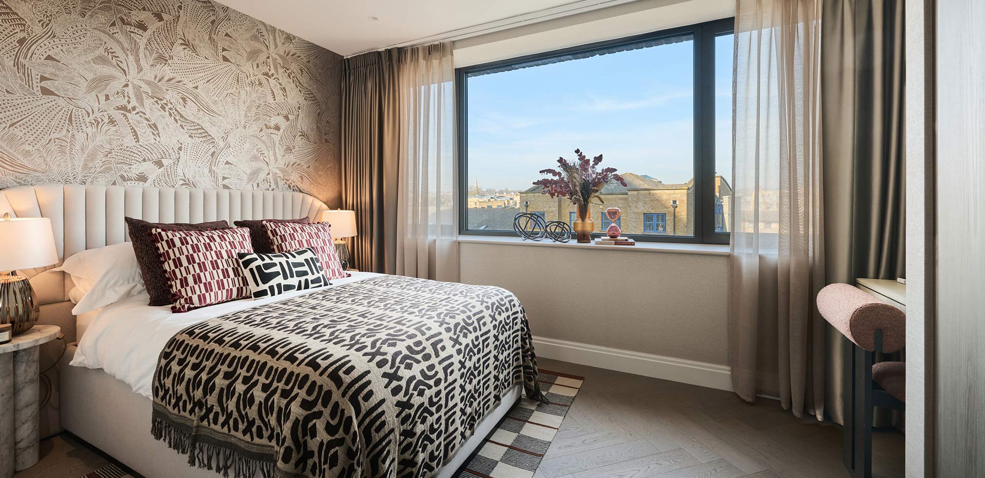 An image of a bedroom within The Signature Collection showhome 