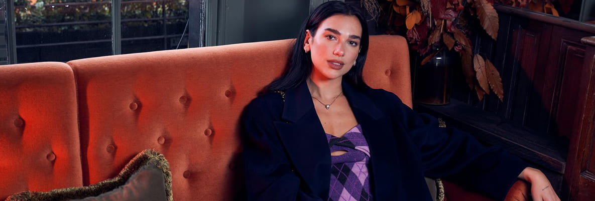 An image of Dua Lipa from the Camden documentary from Disney+