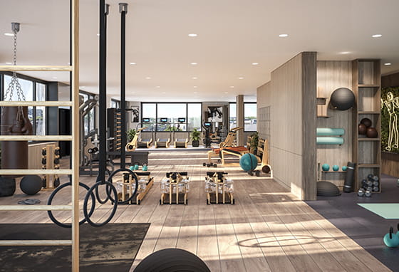 Camden Goods Yard Facilities - Spacious Gym
