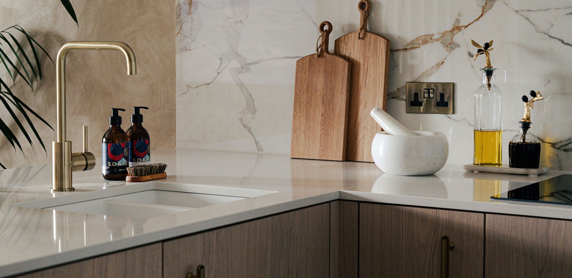 Camden Goods Yard, Showhome, kitchen details