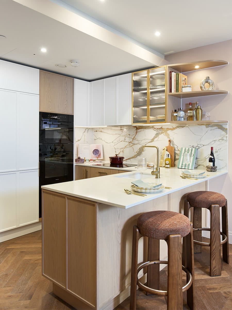 An interior Kitchen image from The Gallery at Camden Goods Yard