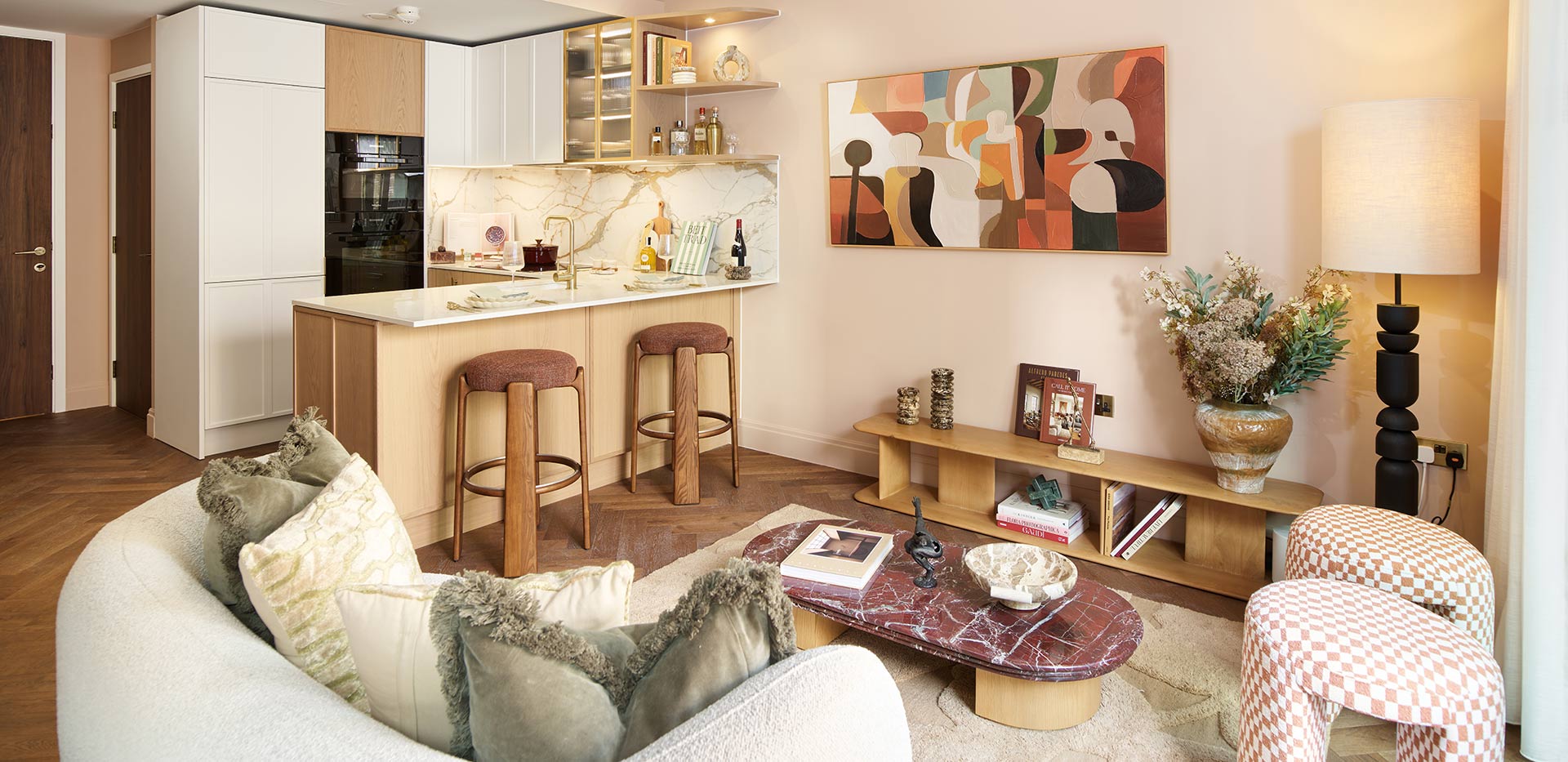 An interior Kitchen / Living Area image from The Gallery at Camden Goods Yard