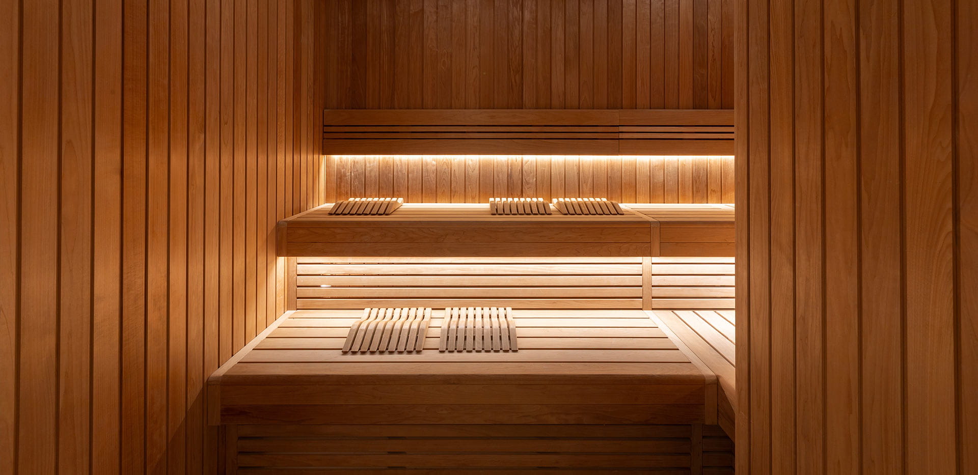 An image of the sauna at The Regency Club