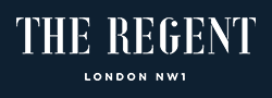 An image of The Regents logo on a Dark Blue background