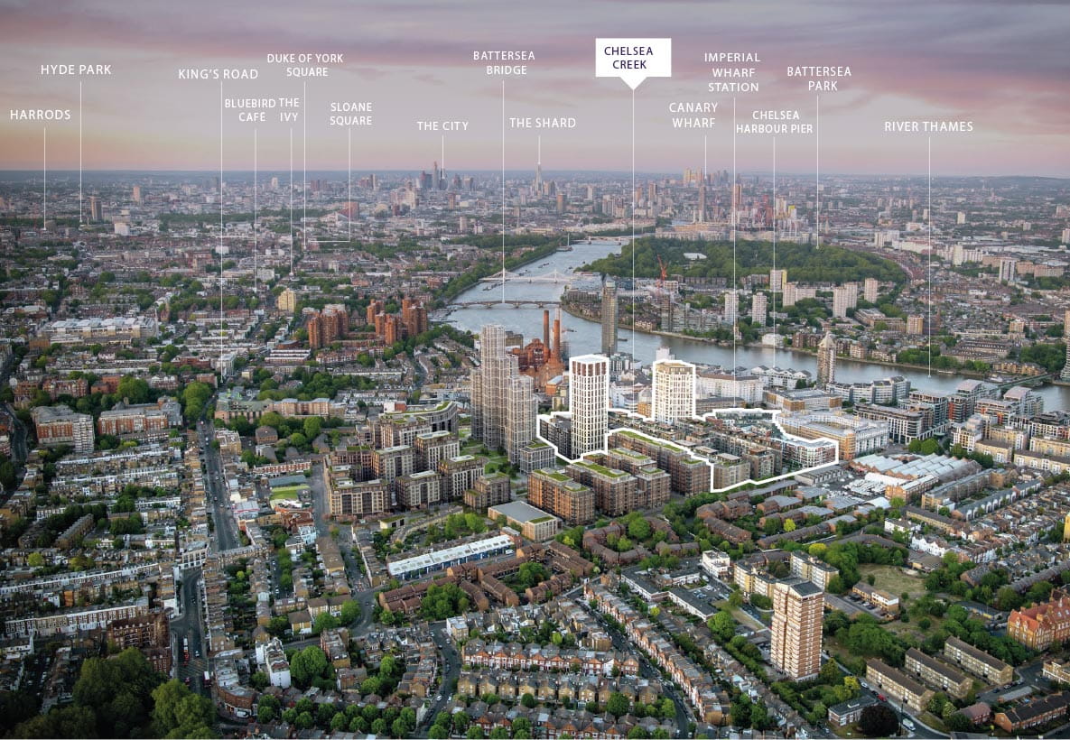 Aerial Image of Chelsea Creek