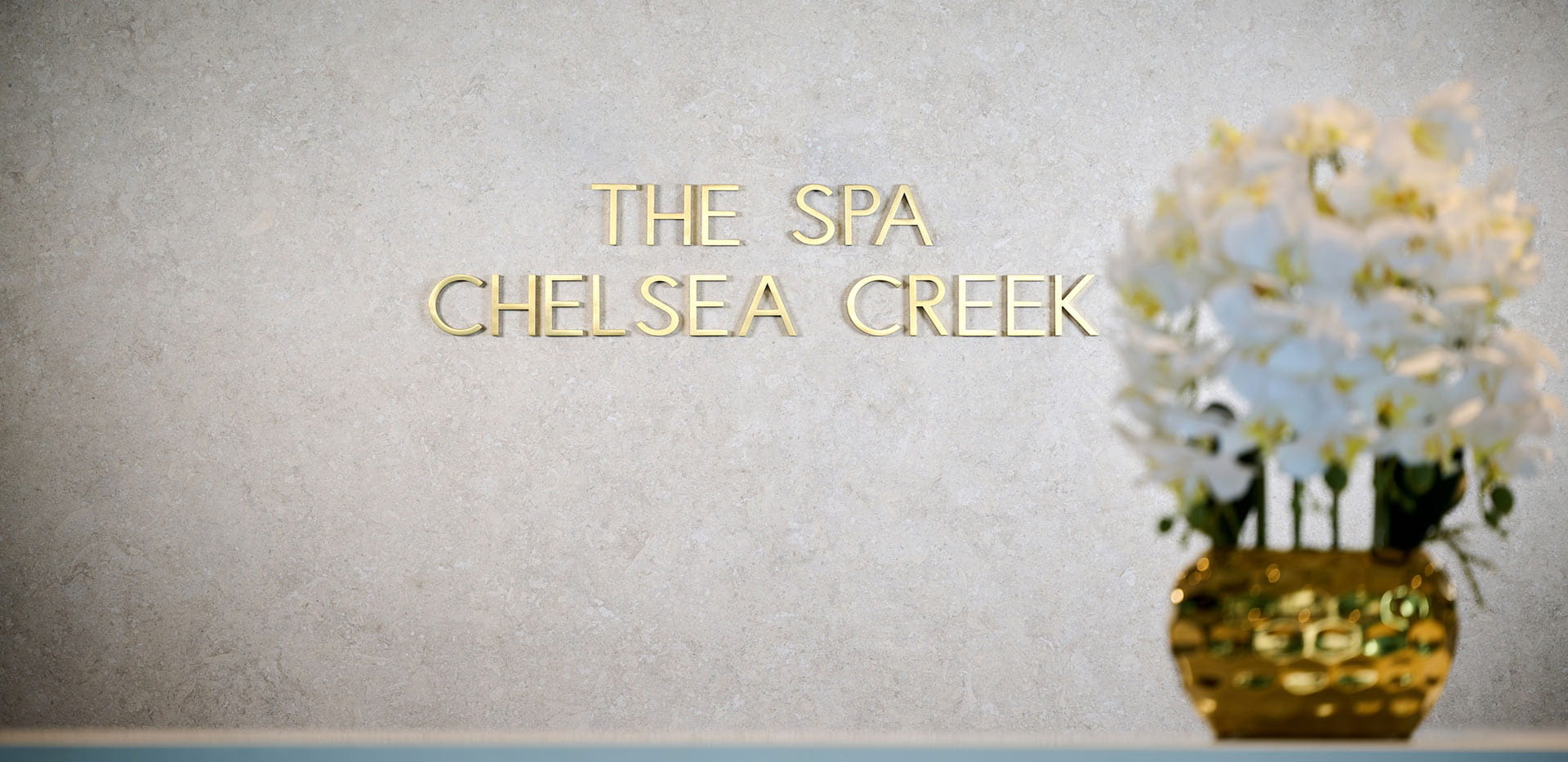 The Spa entrance at Chelsea Creek