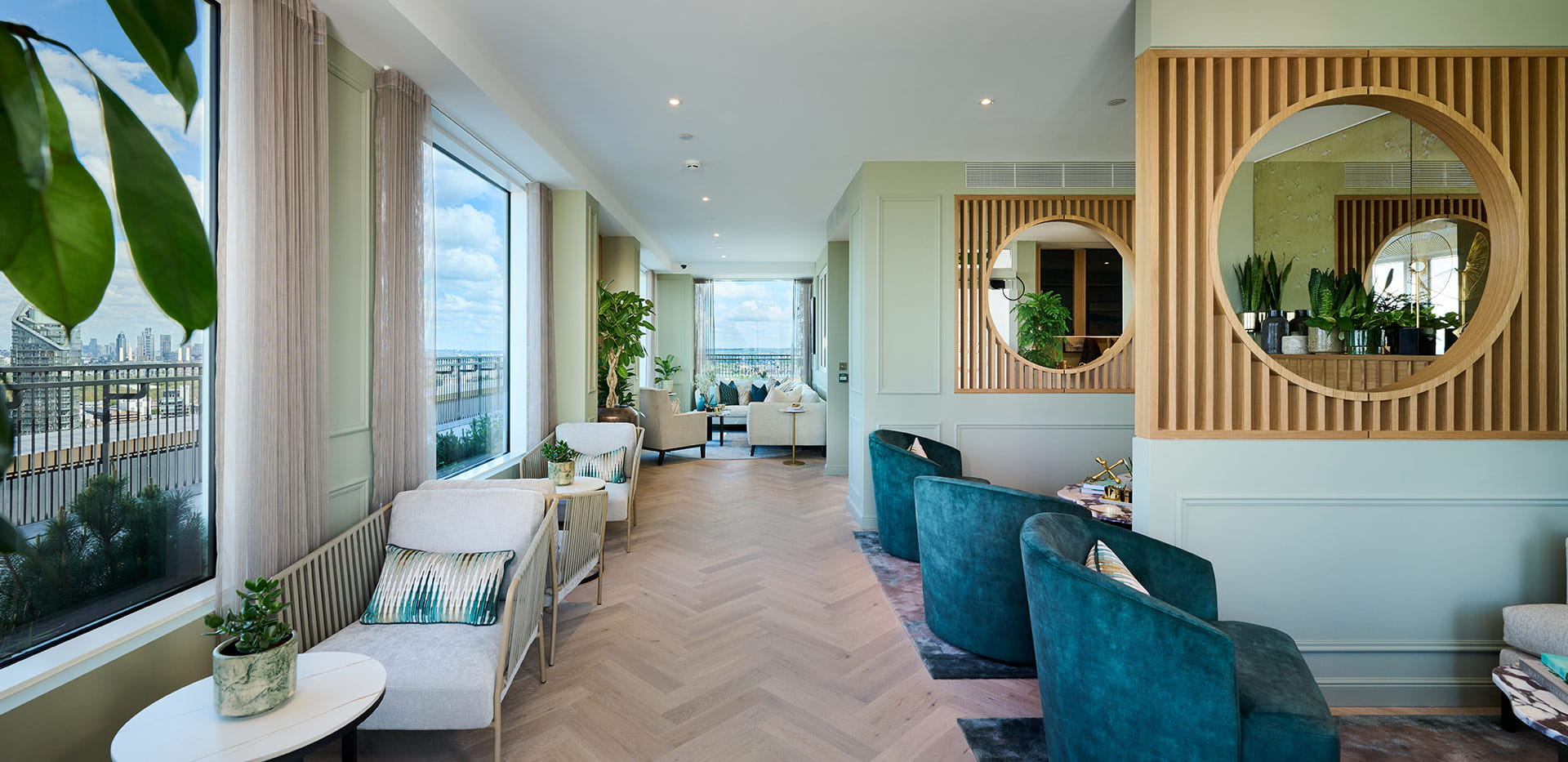 Image of the Lounge area at The Halcyon Club